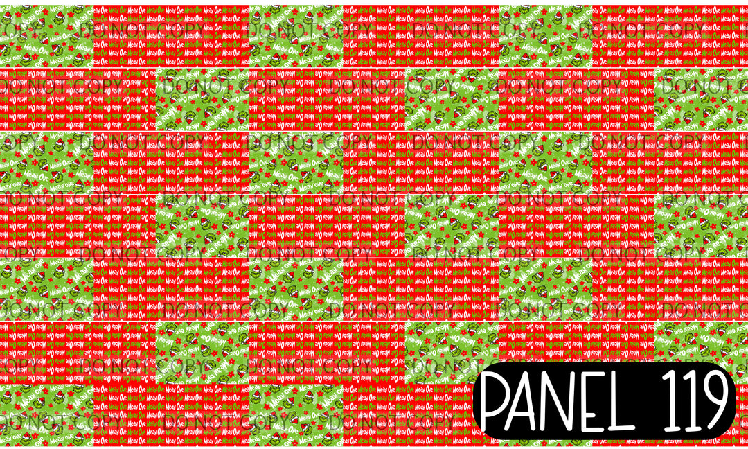 Panel 119 – Mean One Floral 21-1 5in printed fabric panel preview