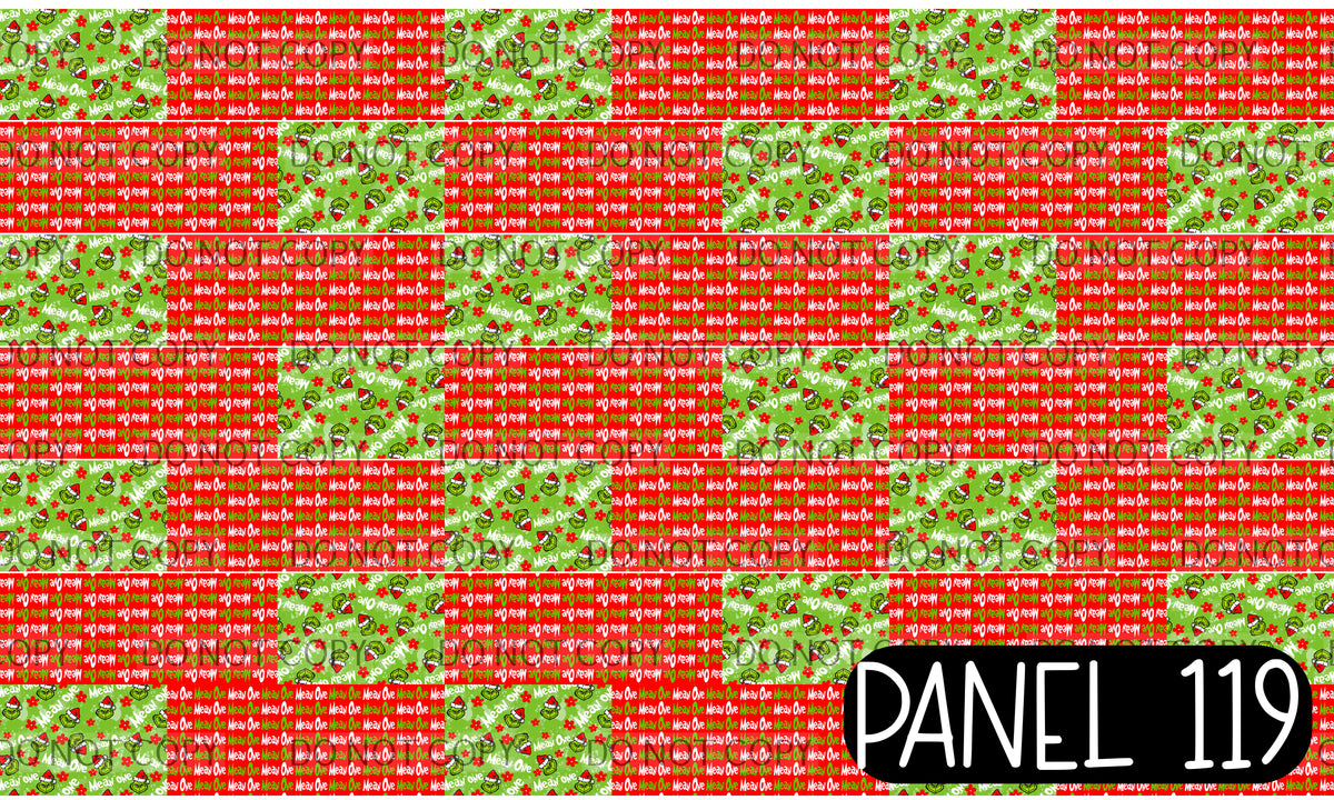 Panel 119 – Mean One Floral 21-1 5in printed fabric panel preview