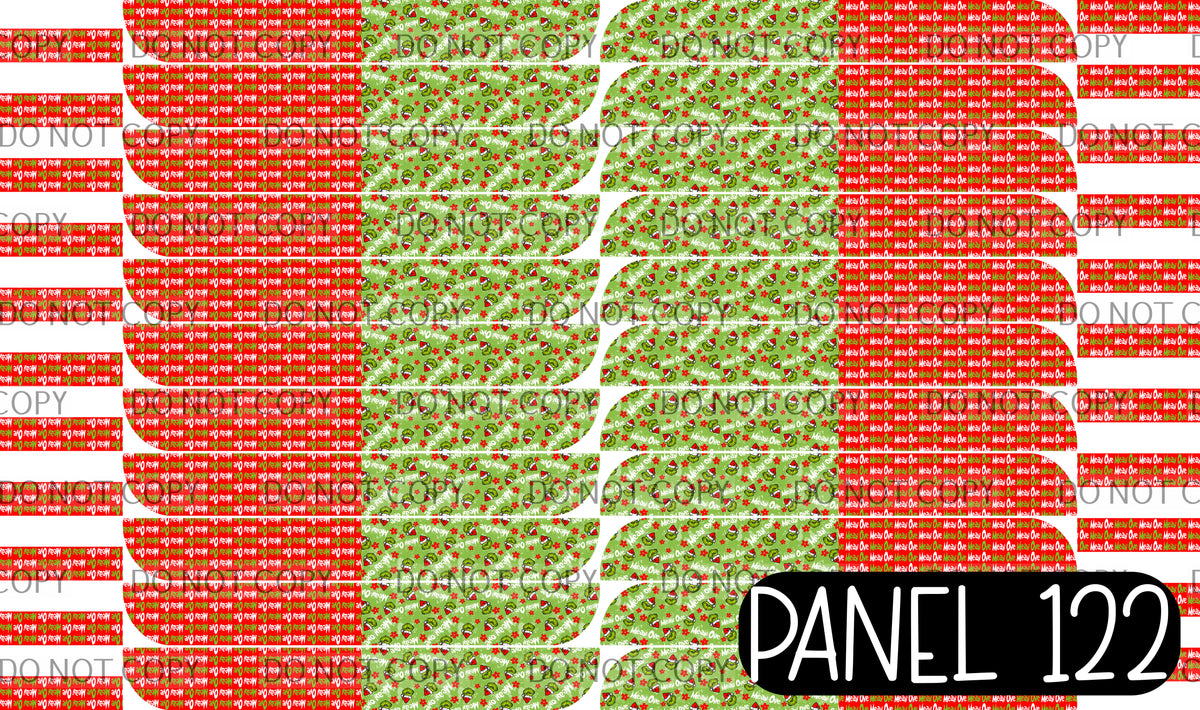 Panel 122 – 22-1 Mean One Red Large Sailor printed fabric panel preview