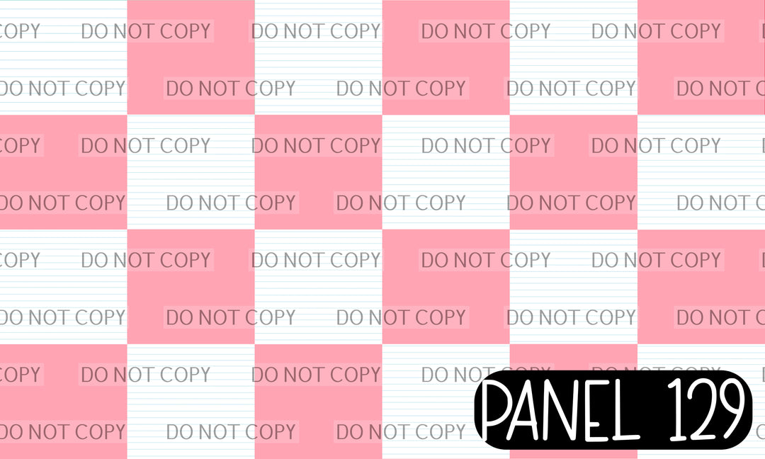 Panel 129 – 12-1 Paper Eraser Headband printed fabric panel preview