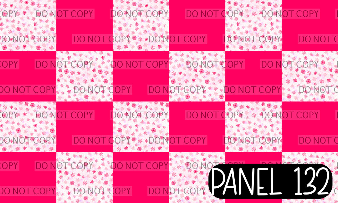 Panel 132 – 12-1 Pink Snow Solid Twisted Headband printed fabric panel preview