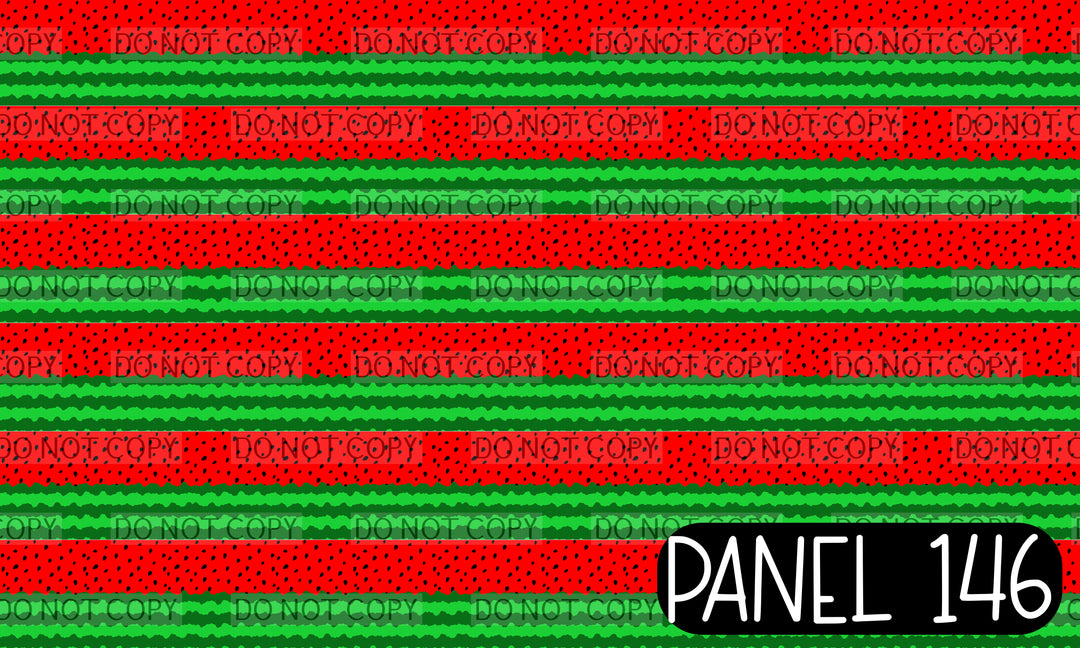Panel 146 – Watermelon 6-1 printed fabric panel preview