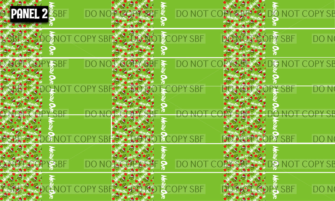 Panel 2 – Mean One Floral 21-1 printed fabric panel preview