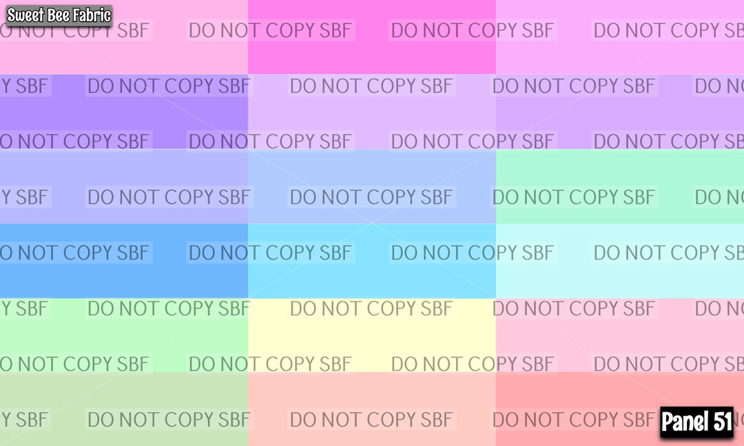 Panel 51 – 18-1 Spring Solids printed fabric panel preview