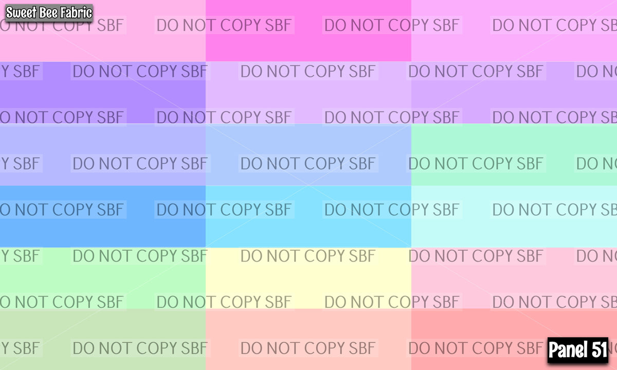 Panel 51 – 18-1 Spring Solids printed fabric panel preview