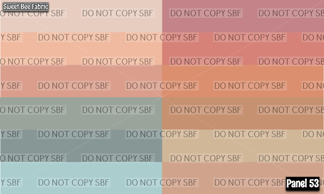 Panel 53 – 12-1 Soft Color printed fabric panel preview